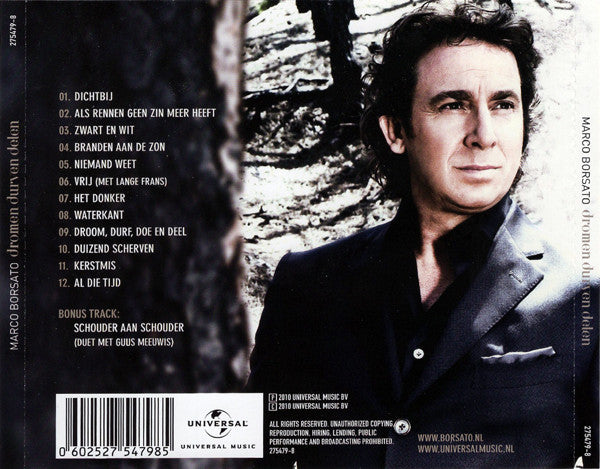 Marco Borsato : Dromen Durven Delen (3 Dimensies) (CD, Album, Ltd)