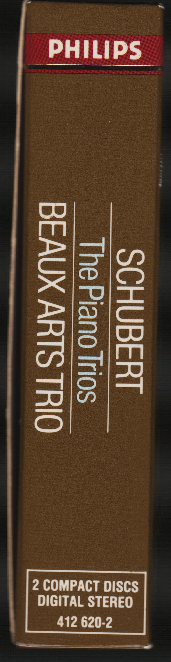 Franz Schubert, Beaux Arts Trio : The Piano Trios = Sämtliche Klaviertrios (2xCD, RE)