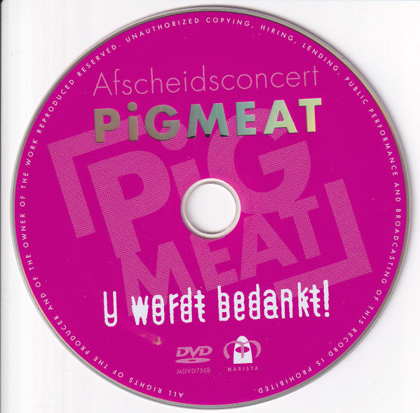 Pigmeat : U Wordt Bedankt! (DVD, Comp)