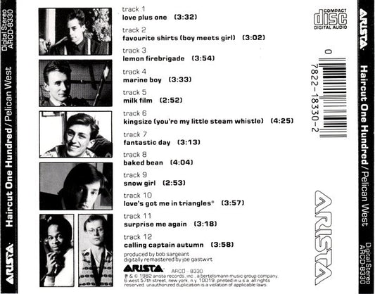 Haircut One Hundred : Pelican West (CD, Album, RE)
