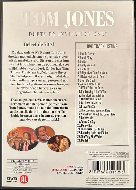 Tom Jones : Duets By Invitation Only (DVD-V)