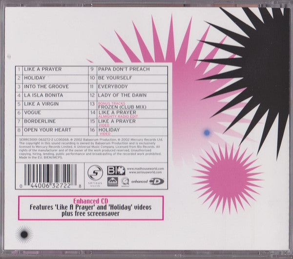 Mad'house : Absolutely Mad (CD, Album, Enh)