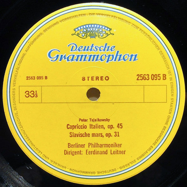 Edvard Grieg / Pyotr Ilyich Tchaikovsky : 2 Peer Gynt Suites / Capriccio Italien / Slavische Mars (LP, Comp, Gat)