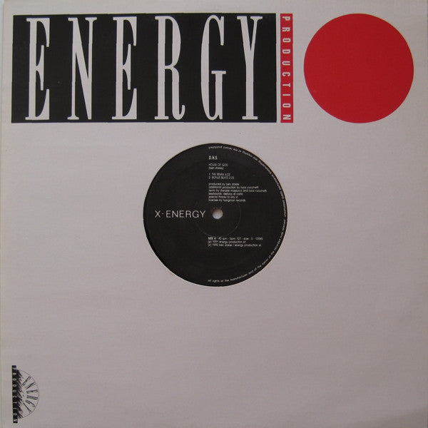 DHS : House Of God (Remix) (12", Com)