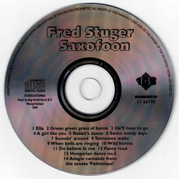 Fred Stuger : Saxofoon (CD, Comp)