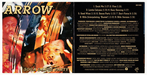 Arrow (2) : Soca Dance Party (CD, Album)