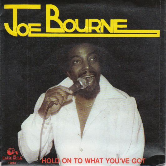 Joe Bourne : Hold On To What You've Got (7", M/Print)