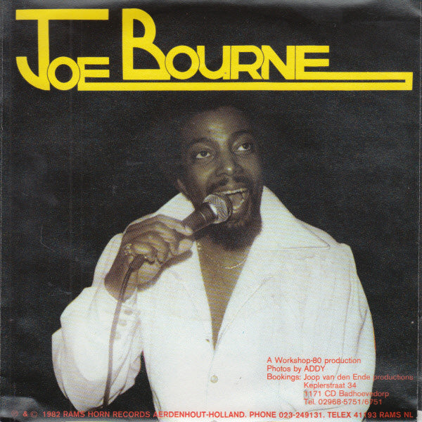 Joe Bourne : Hold On To What You've Got (7", M/Print)