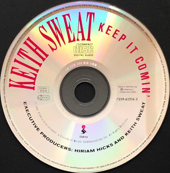 Keith Sweat : Keep It Comin' (CD, Album)