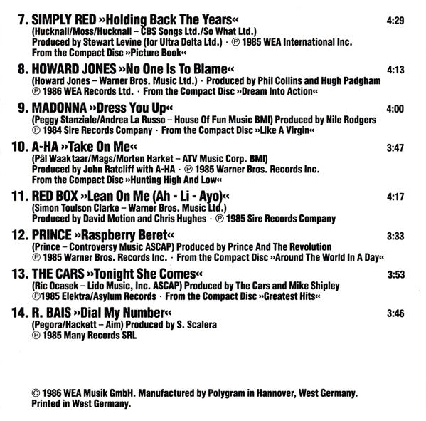 Various : Hot And New On CD (CD, Comp)
