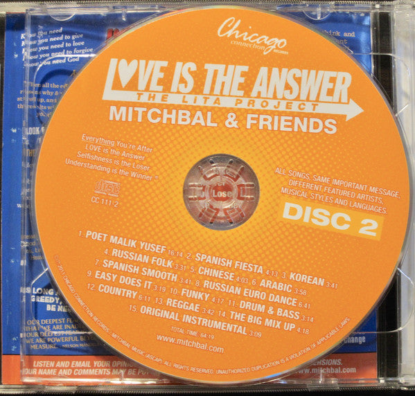 Mitchbal & Friends : Love Is The Answer (2xCD)