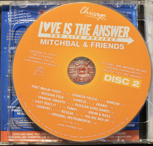 Mitchbal & Friends : Love Is The Answer (2xCD)
