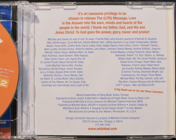 Mitchbal & Friends : Love Is The Answer (2xCD)
