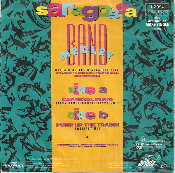 Saragossa Band : Saragossa Band Medley (7", Single)