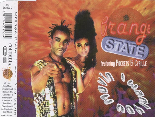 Orange State Featuring Pockets (13) & Cyrille (11) : I Want You Movin' (CD, Maxi)