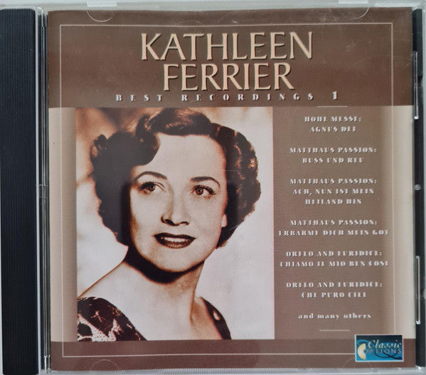 Kathleen Ferrier : Best Recordings 1 (CD, Album)