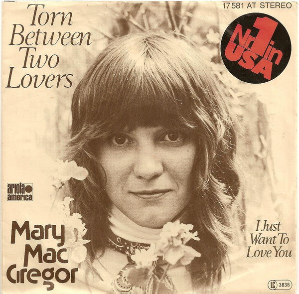Mary MacGregor : Torn Between Two Lovers (7", Single)