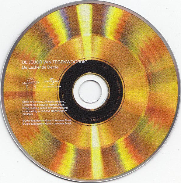 De Jeugd Van Tegenwoordig (2) : De Lachende Derde (CD, Album, Dig)