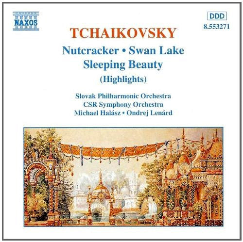 Pyotr Ilyich Tchaikovsky - Slovak Philharmonic Orchestra, Slovak Radio Symphony Orchestra, Michael Halász, Ondrej Lenárd : Nutcracker • Swan Lake • Sleeping Beauty (Highlights) (CD, Album)