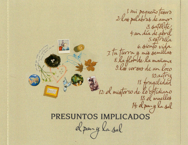 Presuntos Implicados : El Pan Y La Sal (CD, Album)