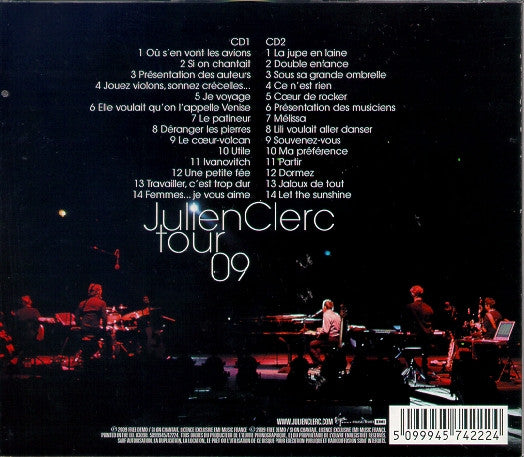 Julien Clerc : Tour 09 (2xCD, Album)