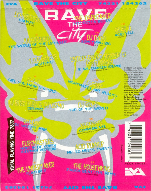 Various : Rave The City (CD, Comp)