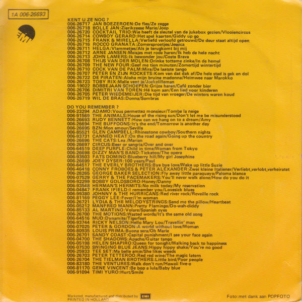 Rudy Bennett : How Can We Hang On To A Dream / Amy (7", Single)