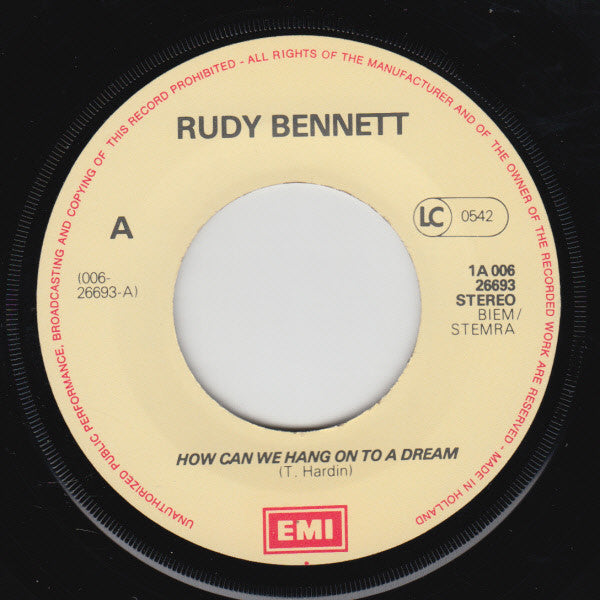 Rudy Bennett : How Can We Hang On To A Dream / Amy (7", Single)