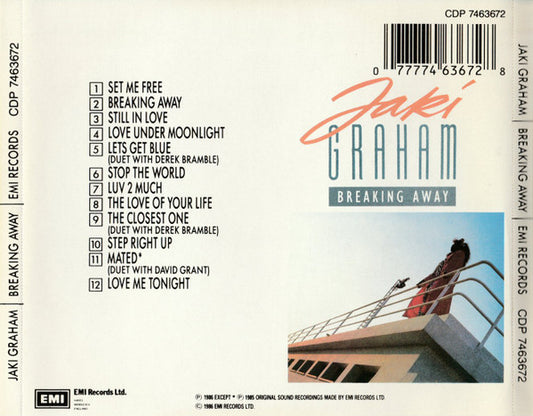 Jaki Graham : Breaking Away (CD, Album)