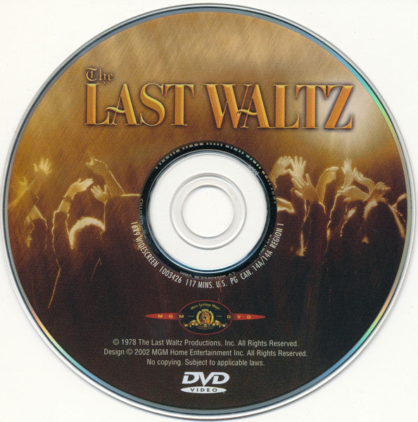 The Band : The Last Waltz (DVD-V, RM, S/Edition, Multichannel, NTSC, Reg)