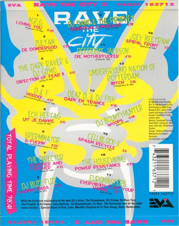 Various : Rave The City 2 (CD, Comp)