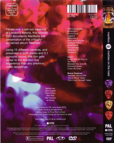 Marillion : Marbles On The Road (DVD-V, PAL)