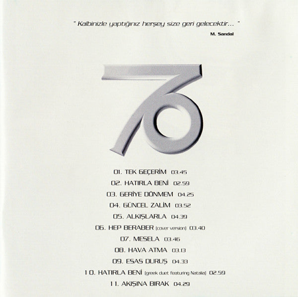 Mustafa Sandal : Akışına Bırak (CD, Album, Enh)