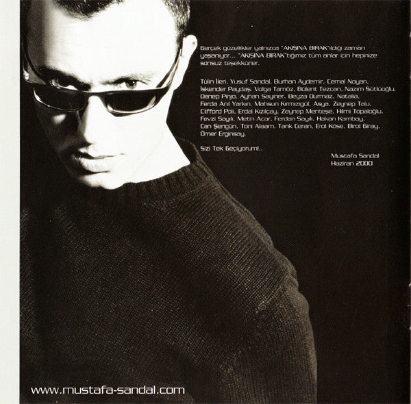 Mustafa Sandal : Akışına Bırak (CD, Album, Enh)