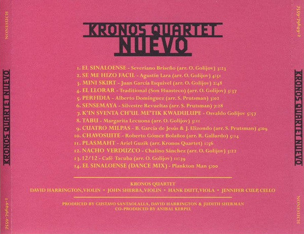 Kronos Quartet : Nuevo (CD, Album, Gre)