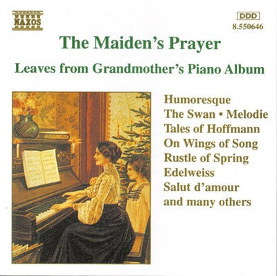 Various : The Maiden's Prayer (Leaves From Grandmother's Piano Album) (CD, Comp)