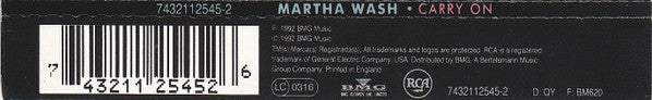 Martha Wash : Carry On (CD, Single)
