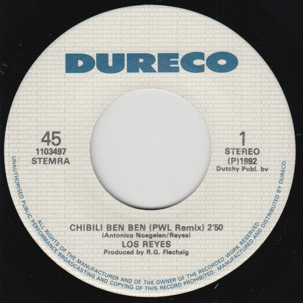 Los Reyes : Chibili Ben Ben (7", Single)