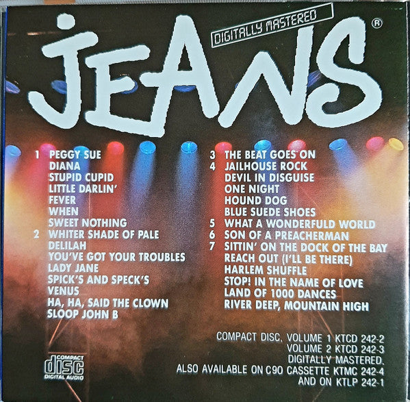 Jeans (9) : Jeans Volume 1 (CD)