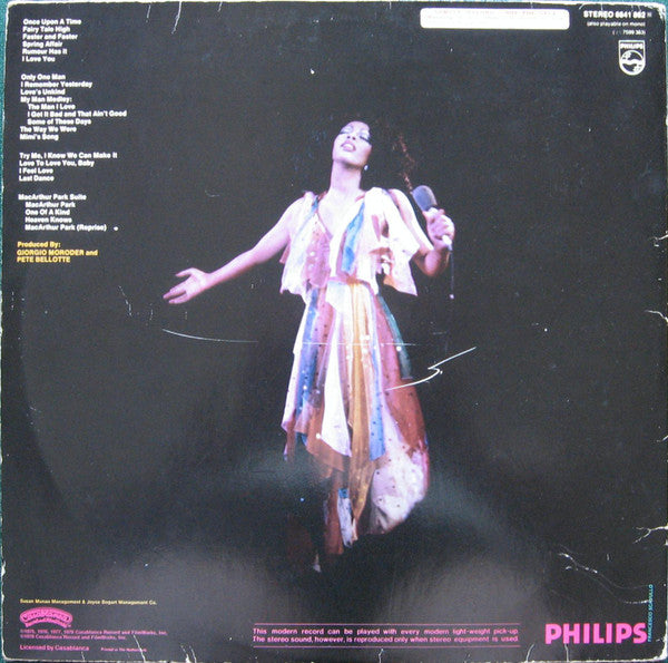 Donna Summer : Live And More (2xLP, Album)