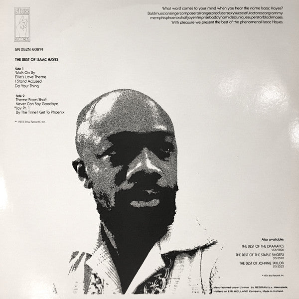 Isaac Hayes : The Best Of Isaac Hayes (LP, Comp)