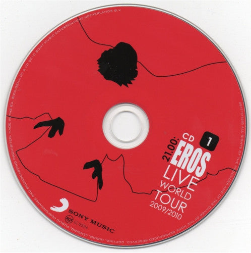 Eros Ramazzotti : 21.00: Eros Live World Tour 2009/2010 (2xCD, Album)