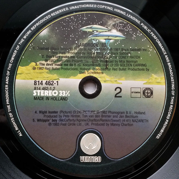 Various : Hardrock '83 (LP, Comp)