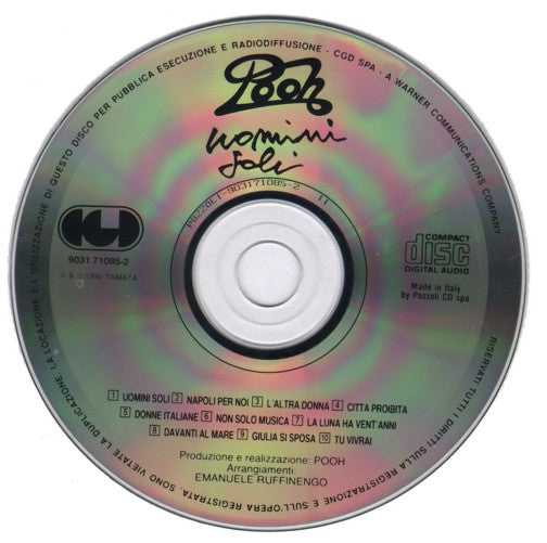 Pooh : Uomini Soli (CD, Album)