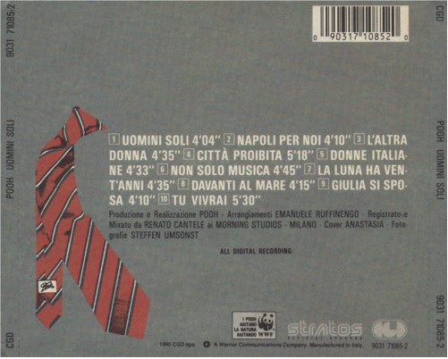 Pooh : Uomini Soli (CD, Album)