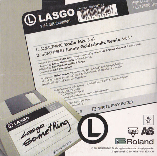 Lasgo : Something (CD, Single, Car)