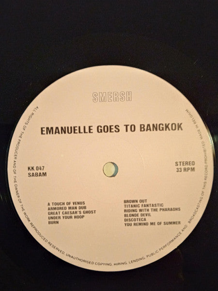 Smersh : Emmanuelle Goes To Bangkok (LP, Comp)