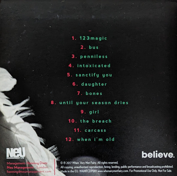 When 'Airy Met Fairy : Glow (CD, Album, Promo, Dig)