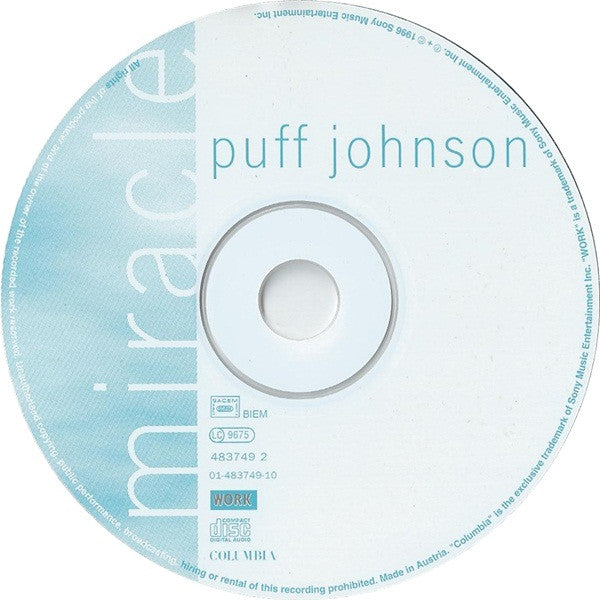 Puff Johnson : Miracle (CD, Album)