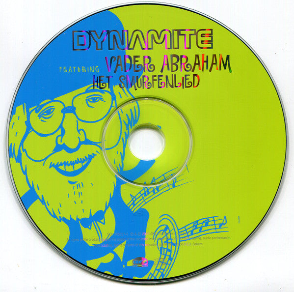 Dynamite (4) Featuring Vader Abraham : Het Smurfenlied (CD, Single)
